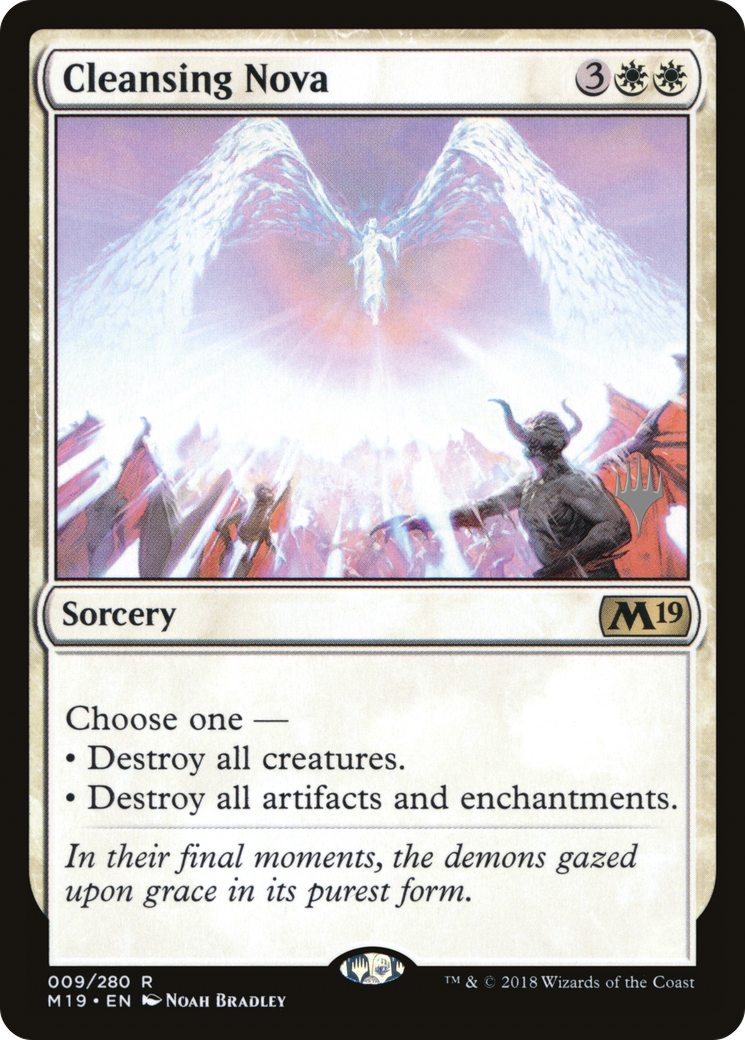 Cleansing Nova (PPM20-09P) [Promo Pack: Core Set 2019 Promos]