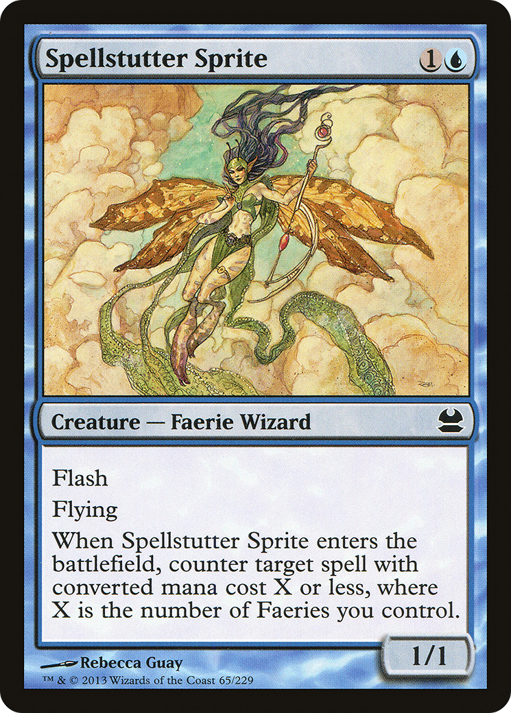 Spellstutter Sprite (MMA-065) [Modern Masters]