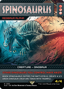 Regisaur Alpha (SLD-1393) [Secret Lair Drop] / Spinosaurus (Borderless)