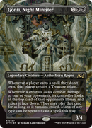 Gonti, Night Minister (DFT-357) [Aetherdrift] (Borderless) Foil