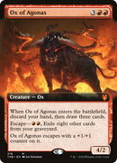 Ox of Agonas (Extended Art) (THB-318) [Theros Beyond Death]