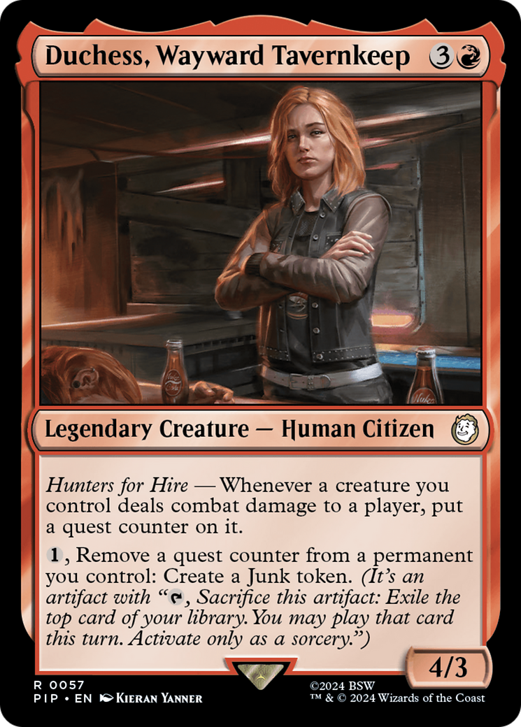 Duchess, Wayward Tavernkeep (PIP-057) [Fallout]