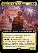 Bilbo, Birthday Celebrant (LTC-131) [Tales of Middle-earth Commander]: (Extended Art) Foil