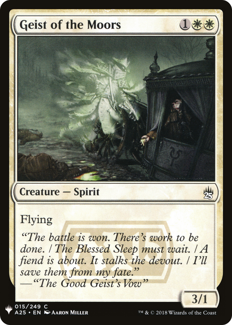 Geist of the Moors (LIST-A25-15) [The List]