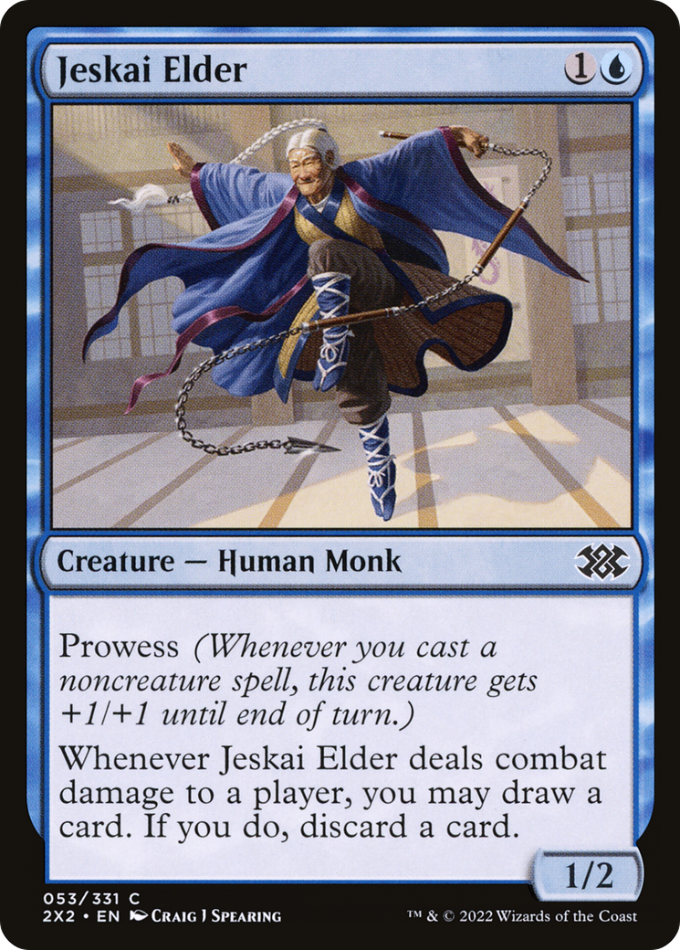 Jeskai Elder (2X2-053) [Double Masters 2022]