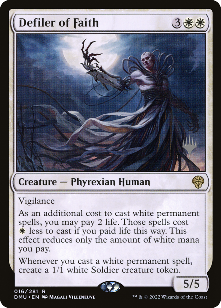 Defiler of Faith (PPDMU-16P) [Dominaria United Promos]