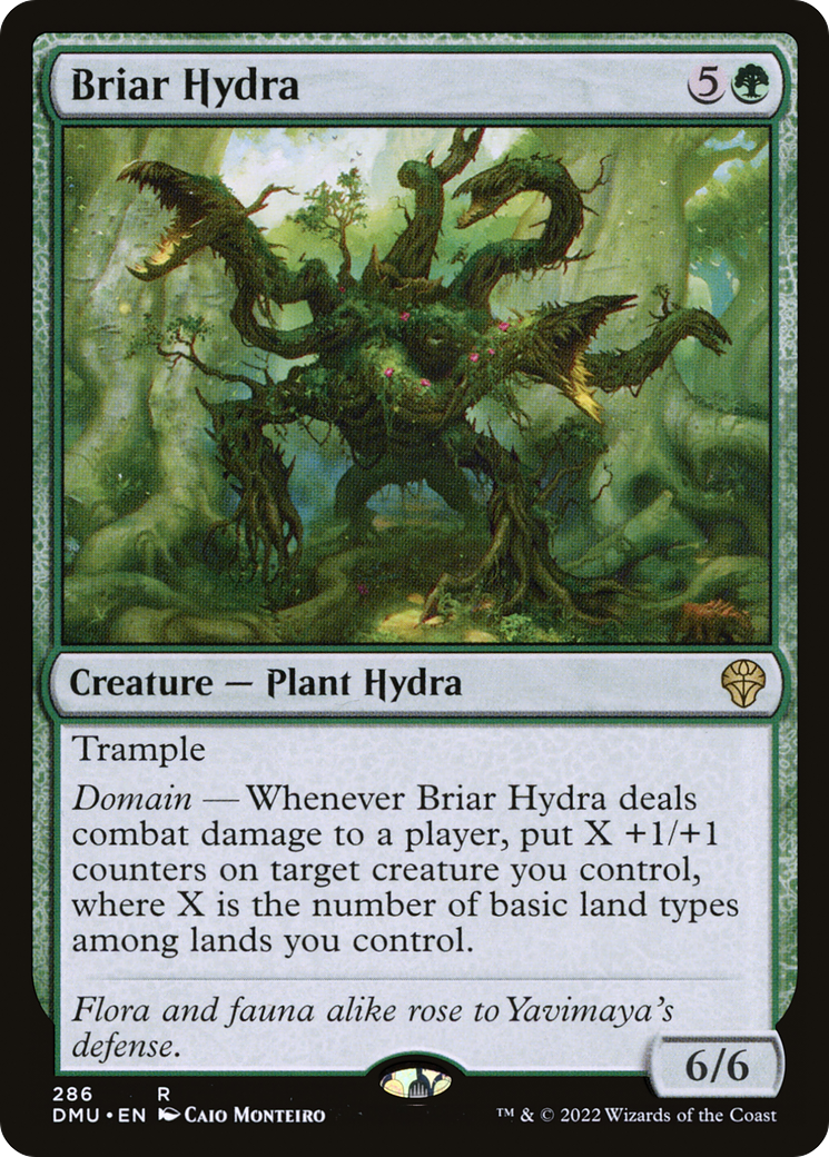 Briar Hydra (DMU-286) [Dominaria United]
