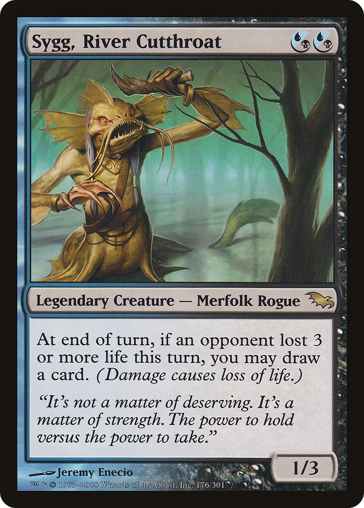 Sygg, River Cutthroat (SHM-176) [Shadowmoor]