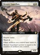 Bronze Guardian (Extended Art) (C21-340) [Commander 2021]