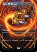 Ruby Medallion (MH3-348) [Modern Horizons 3] (Borderless) Foil