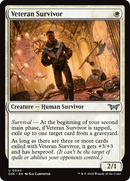 Veteran Survivor (DSK-040) [Duskmourn: House of Horror] Foil