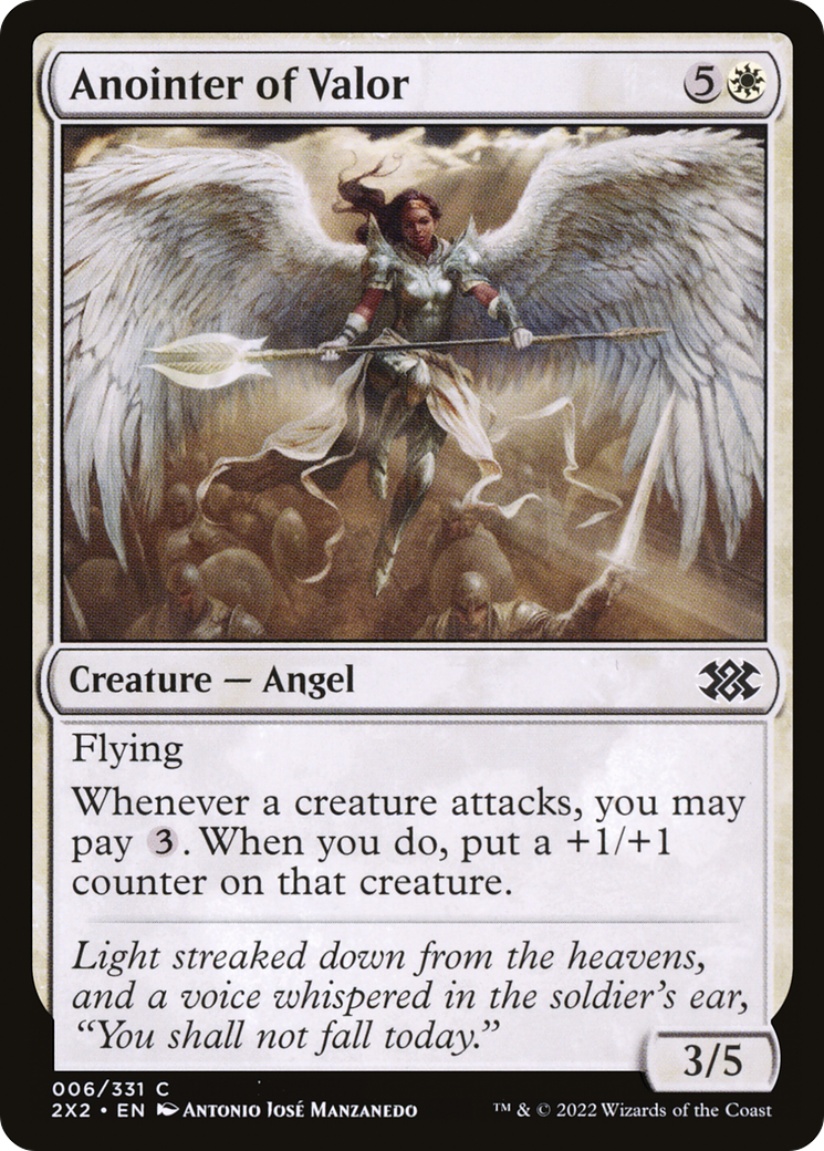 Anointer of Valor (2X2-006) [Double Masters 2022]
