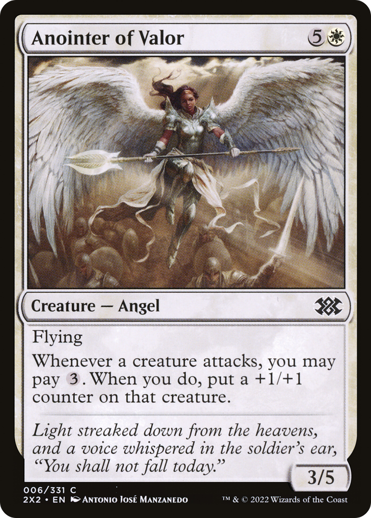 Anointer of Valor (2X2-006) [Double Masters 2022]