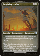 Inspiring Leader (Foil Etched) (CLB-475) [Commander Legends: Battle for Baldur's Gate] Foil