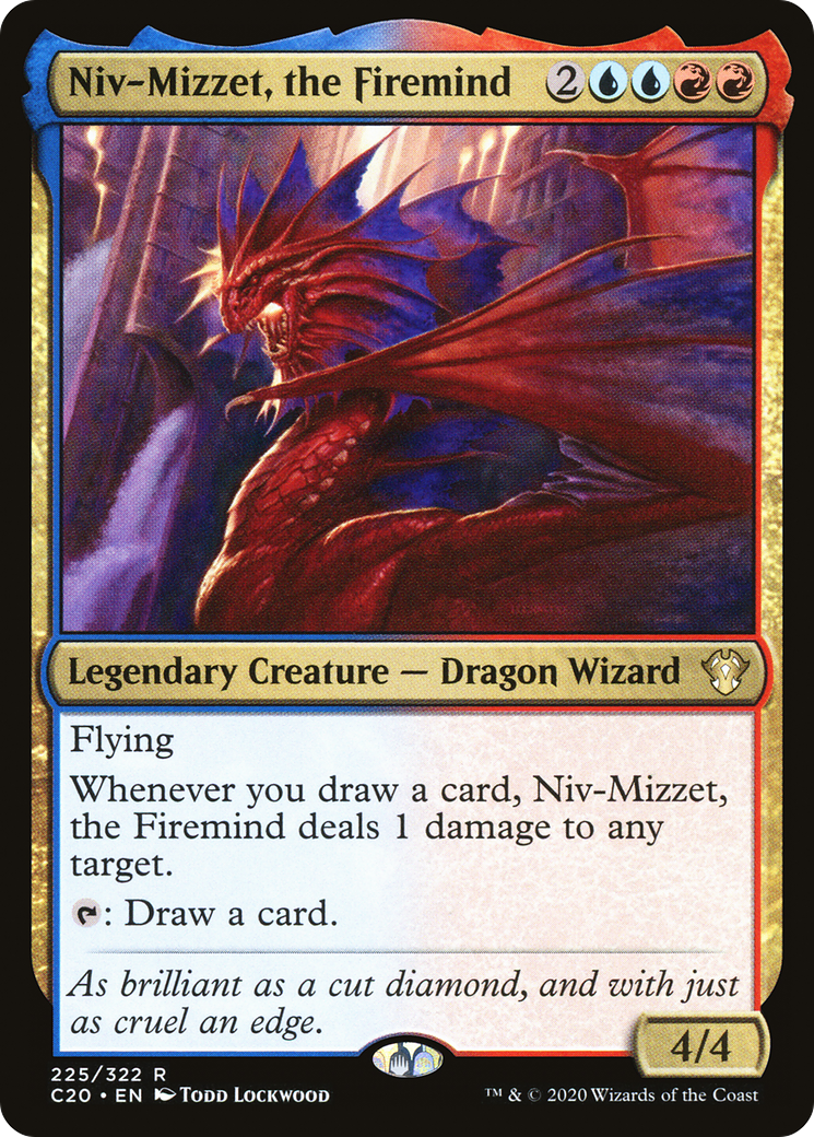 Niv-Mizzet, the Firemind (C20-225) [Commander 2020]