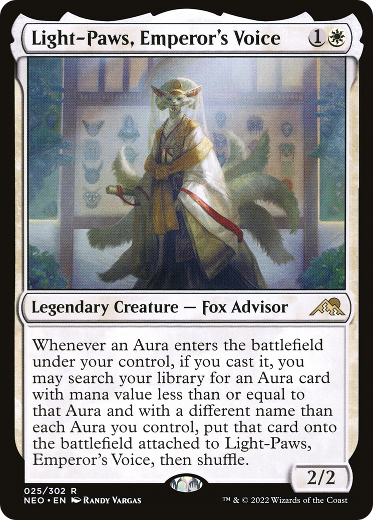 Light-Paws, Emperor's Voice (NEO-025) [Kamigawa: Neon Dynasty]
