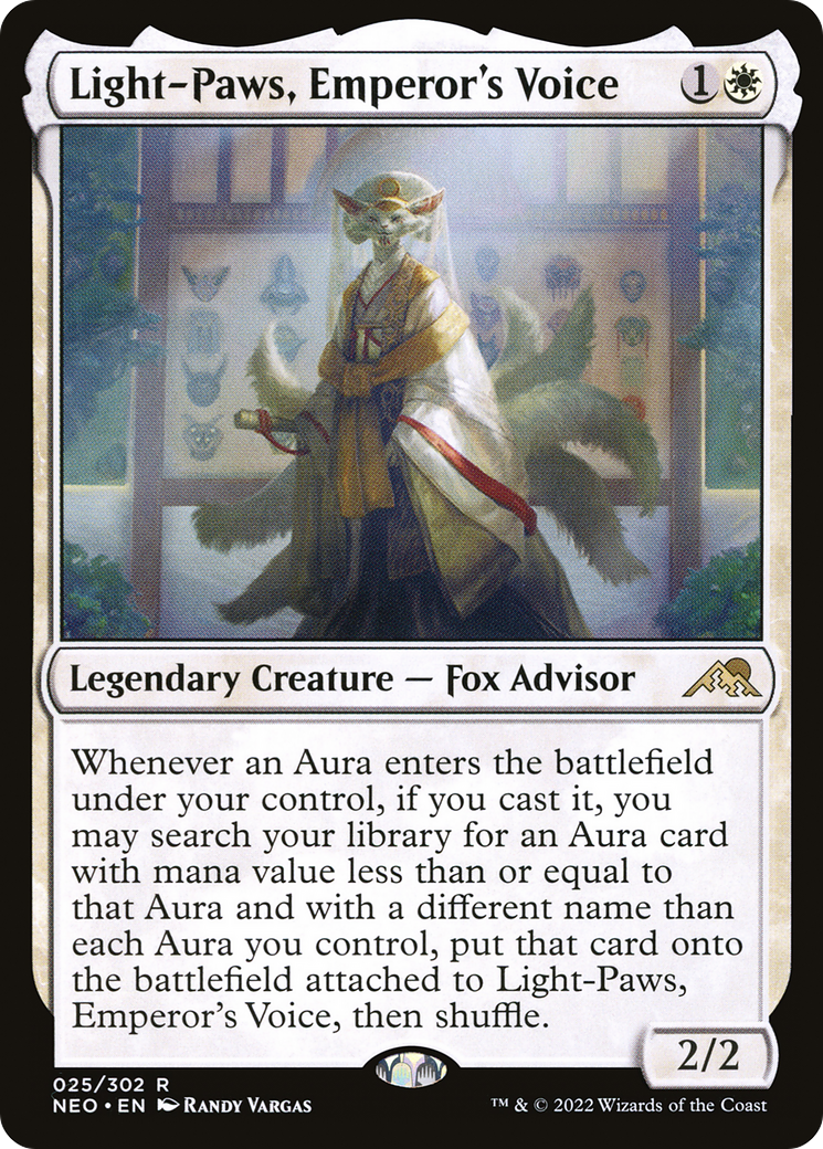Light-Paws, Emperor's Voice (NEO-025) [Kamigawa: Neon Dynasty]