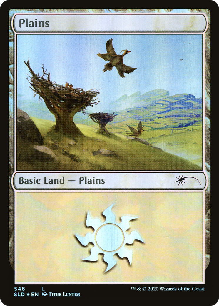 Plains (SLD-546) [Secret Lair Drop] Foil