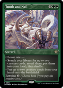 Tooth and Nail (CMM-574) [Commander Masters] Etched Foil