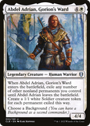 Abdel Adrian, Gorion's Ward (CLB-002) [Commander Legends: Battle for Baldur's Gate]