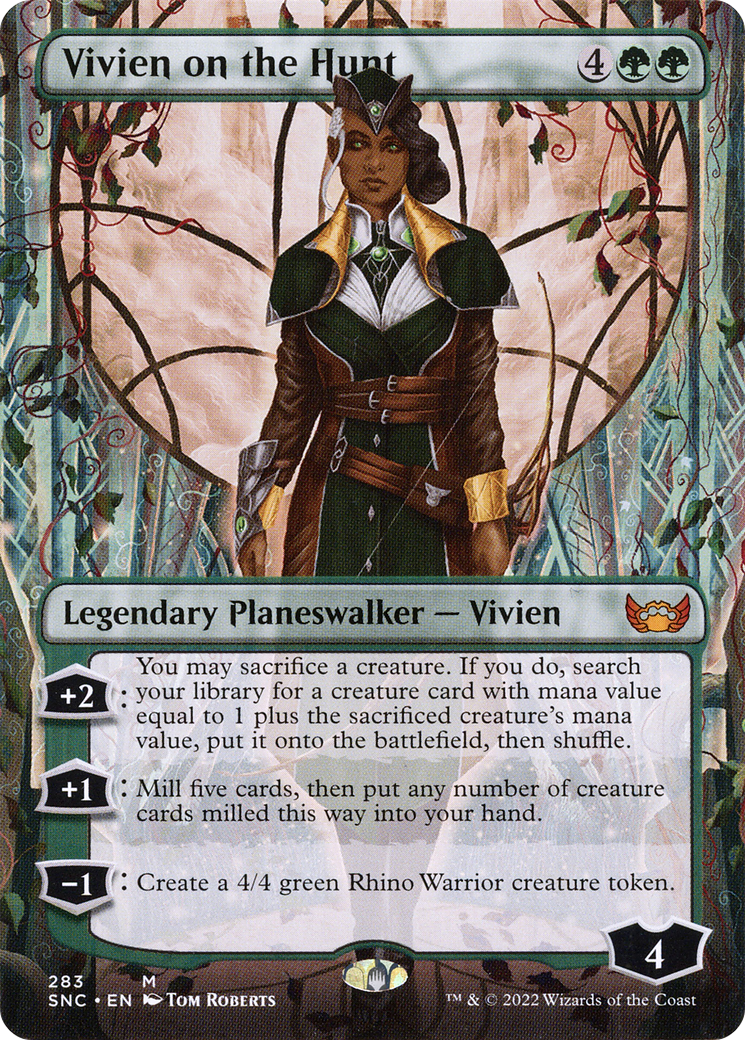Vivien on the Hunt (SNC-283) [Streets of New Capenna] (Borderless)