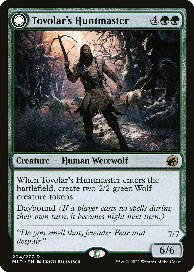 Tovolar's Huntmaster (MID-204) [Innistrad: Midnight Hunt]