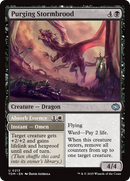 Purging Stormbrood // Absorb Essence (TDM-213) [Tarkir: Dragonstorm] Foil