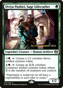 Oviya Pashiri, Sage Lifecrafter (PRE-165S) [Kaladesh Promos] Foil