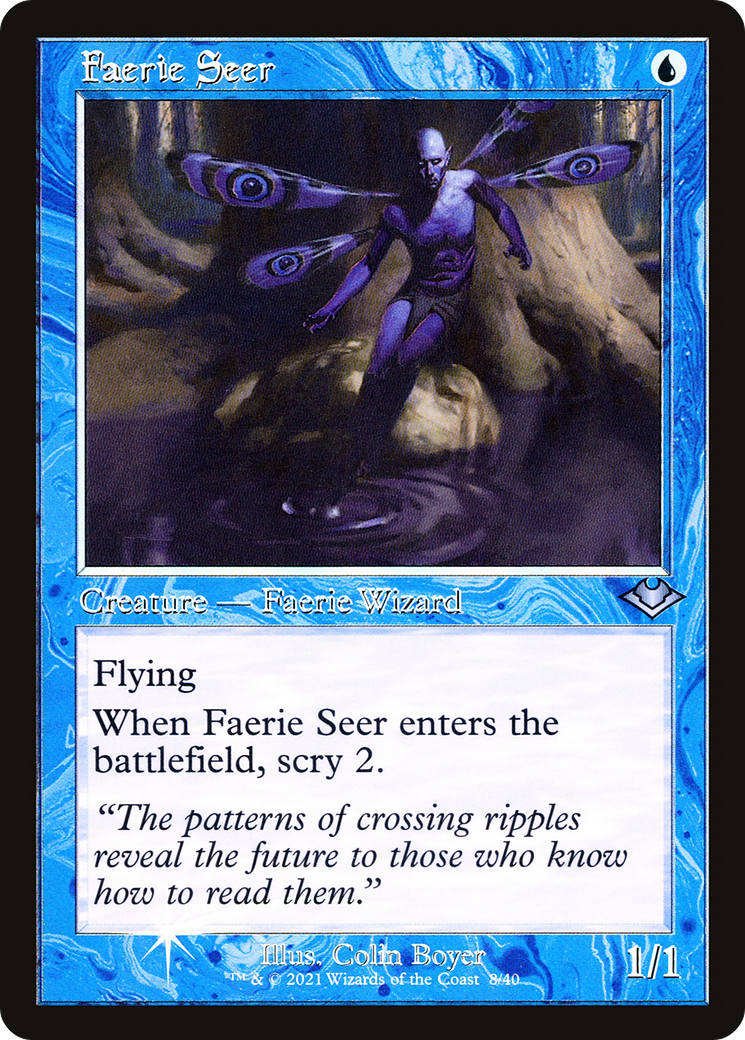 Faerie Seer (Retro Frame) (MH1-008) [Modern Horizons 1 Timeshifts] Foil