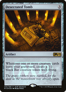 Desecrated Tomb (Draft Weekend) (LARP-230) [Core Set 2019 Promos] Foil