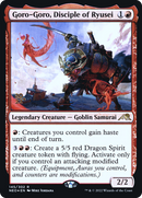 Goro-Goro, Disciple of Ryusei (PRE-145) [Kamigawa: Neon Dynasty Promos] Foil