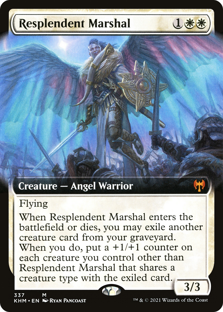 Resplendent Marshal (Extended Art) (KHM-337) [Kaldheim]