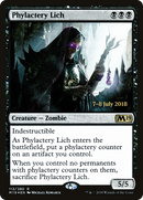 Phylactery Lich (PRE-113S) [Core Set 2019 Promos] Foil