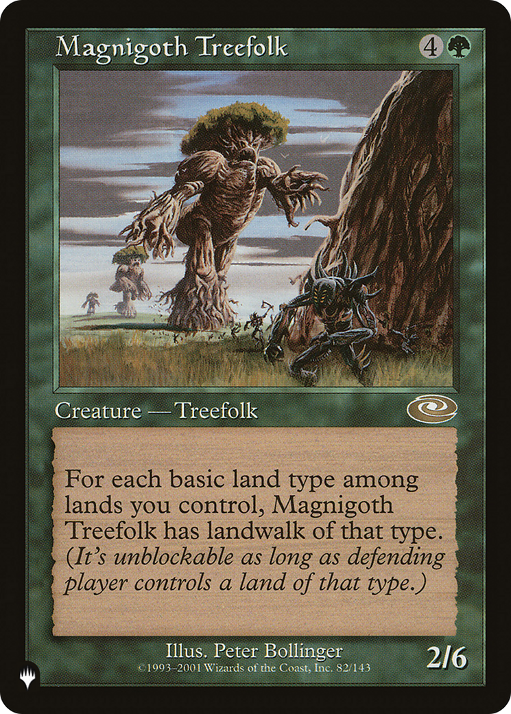 Magnigoth Treefolk (LIST-PLS-82) [The List]