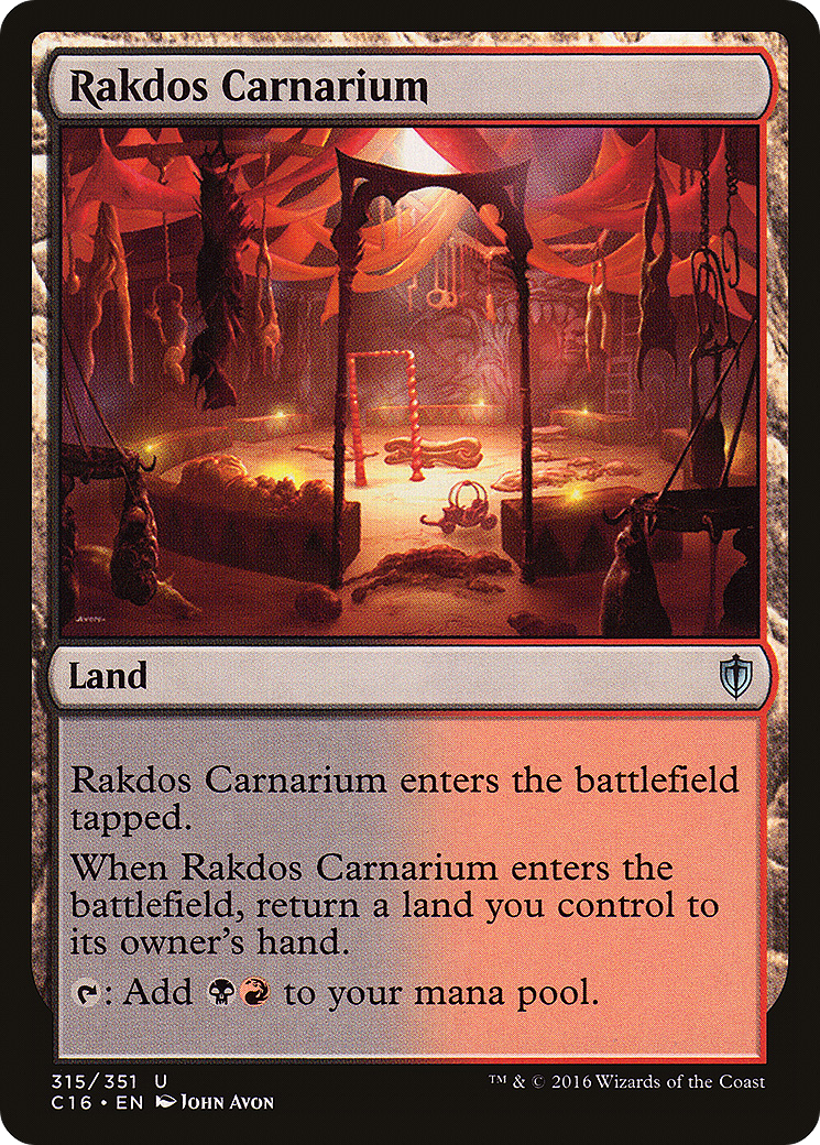 Rakdos Carnarium (C16-315) [Commander 2016]