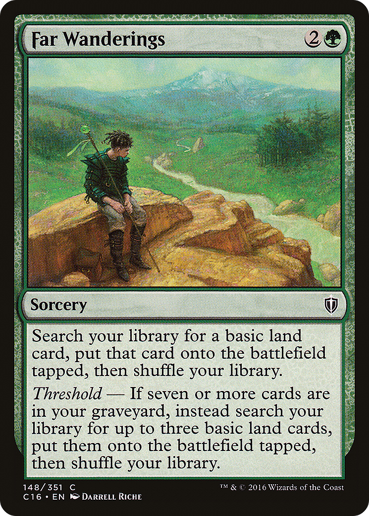 Far Wanderings (C16-148) [Commander 2016]