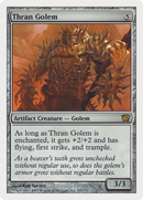 Thran Golem (9ED-313) [9th Edition]