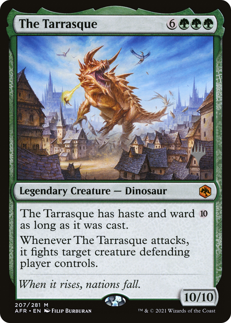 The Tarrasque (PPAFR-207P) [Promo Pack: Adventures in the Forgotten Realms Promos]