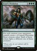 Ezuri's Predation (CLB-824) [Commander Legends: Battle for Baldur's Gate]
