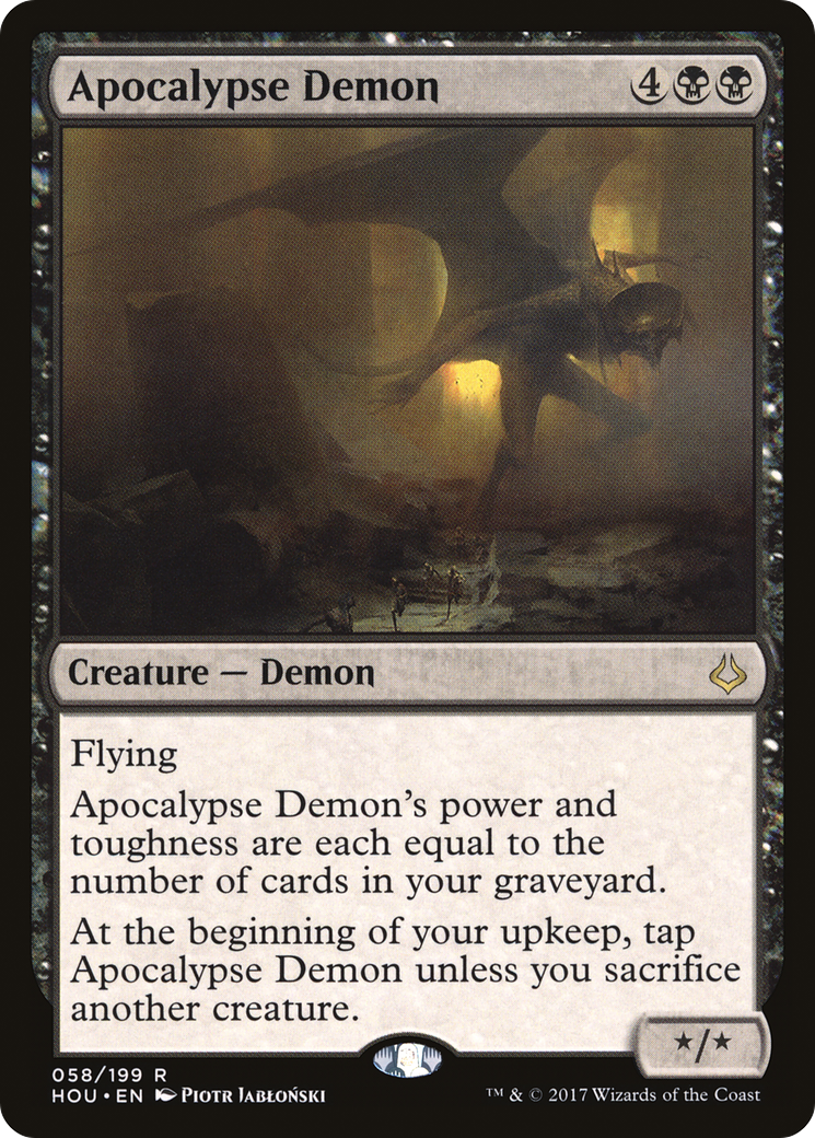 Apocalypse Demon (HOU-058) [Hour of Devastation] Foil