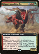 Quartzwood Crasher (IKO-341) [Ikoria: Lair of Behemoths]: (Extended Art) Foil