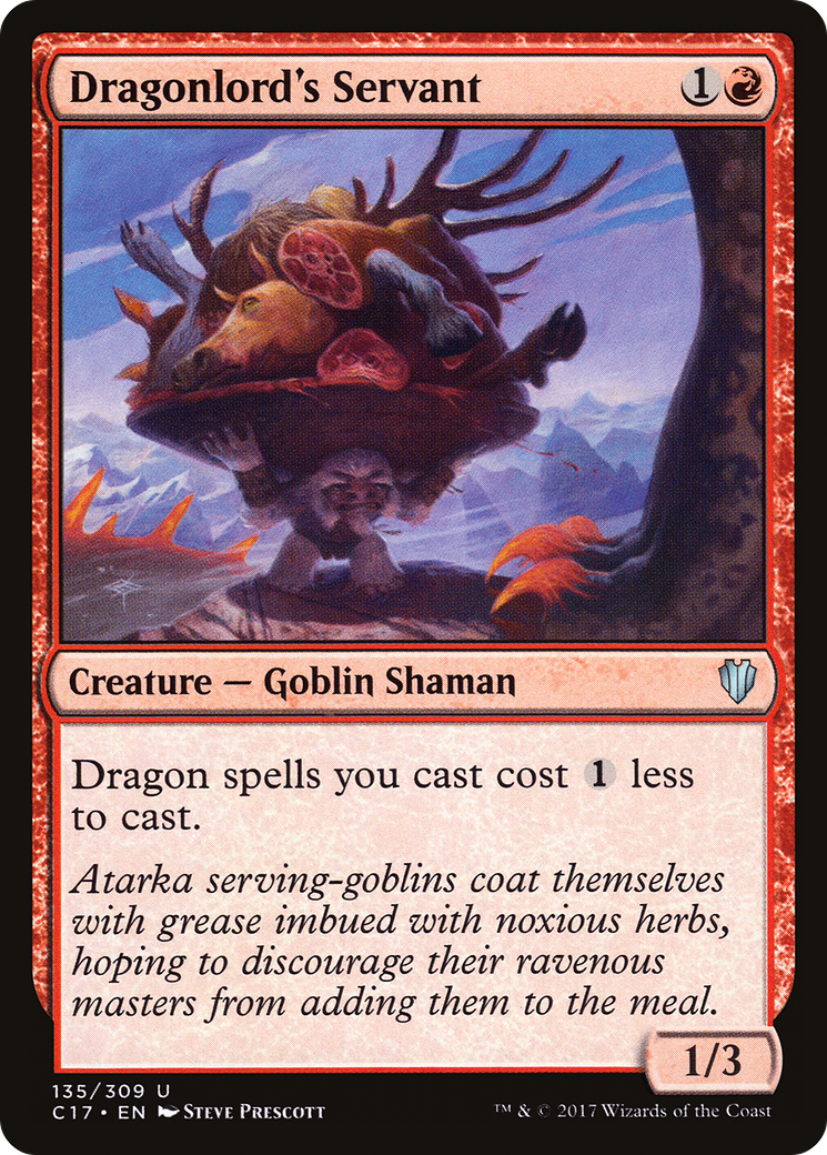 Dragonlord's Servant (C17-135) [Commander 2017]