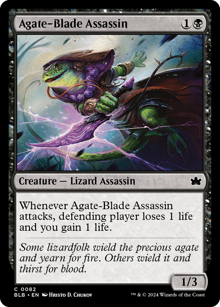 Agate-Blade Assassin (BLB-082) [Bloomburrow]