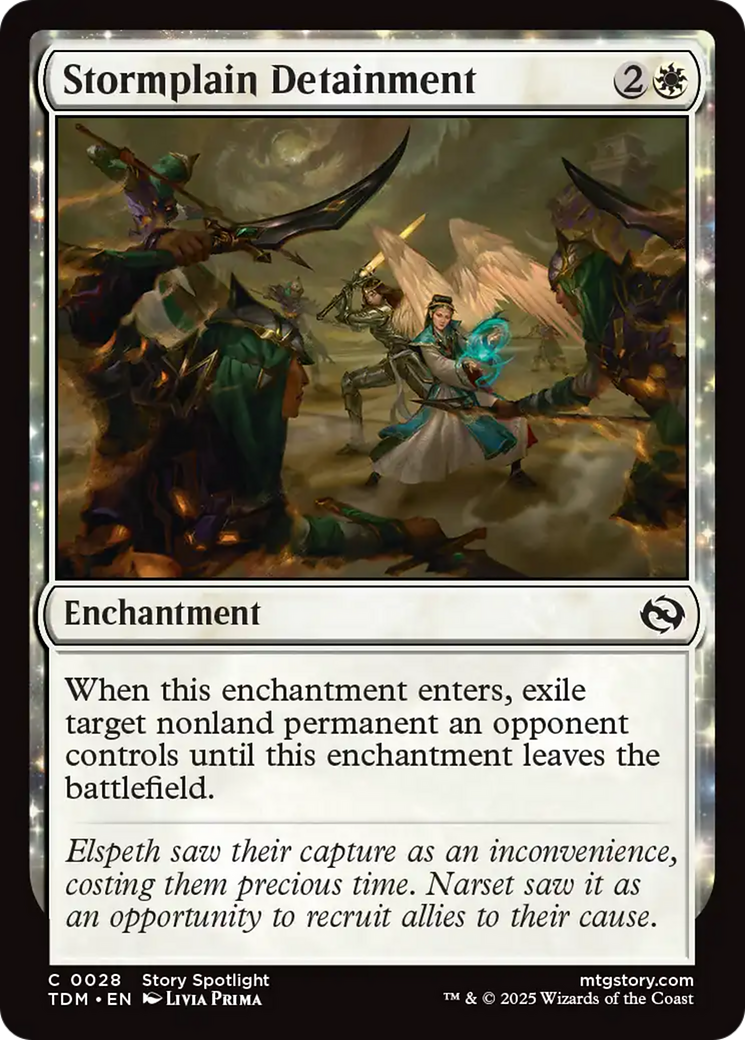 Stormplain Detainment (TDM-028) [Tarkir: Dragonstorm]: (enchantment)