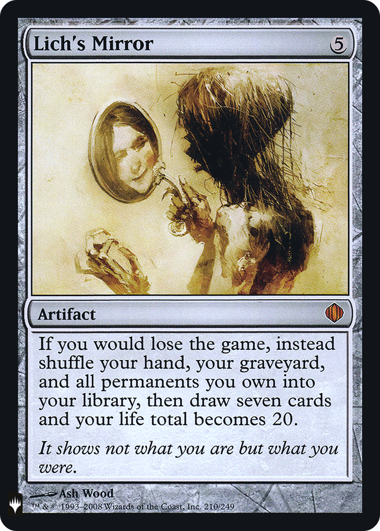 Lich's Mirror (LIST-ALA-210) [The List] Foil
