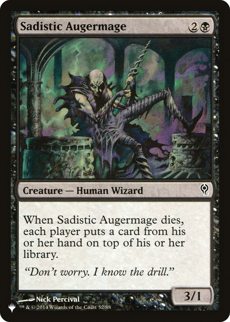 Sadistic Augermage (LIST-DDM-52) [The List]