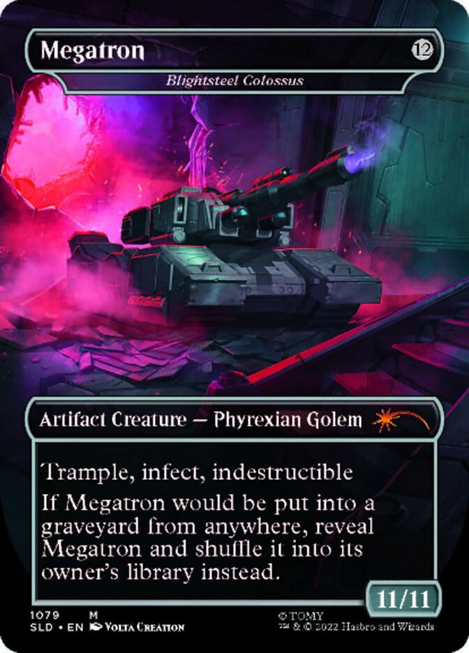 Blightsteel Colossus // Blightsteel Colossus (SLD-1079) [Secret Lair Drop] (Borderless)