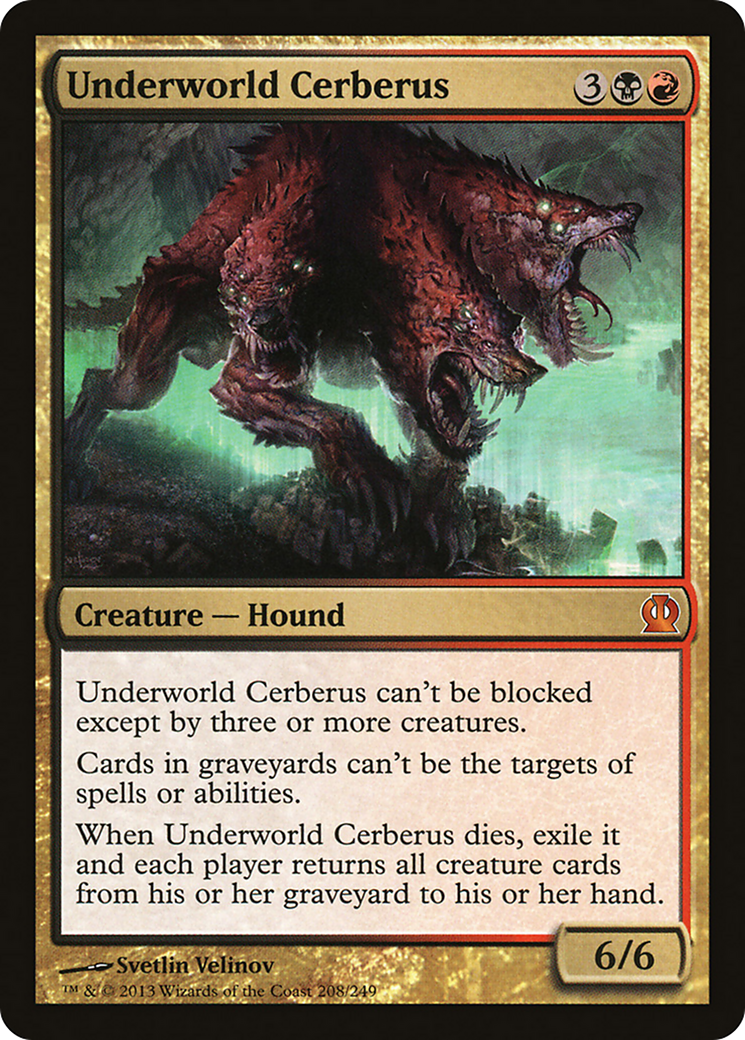 Underworld Cerberus (THS-208) [Theros]