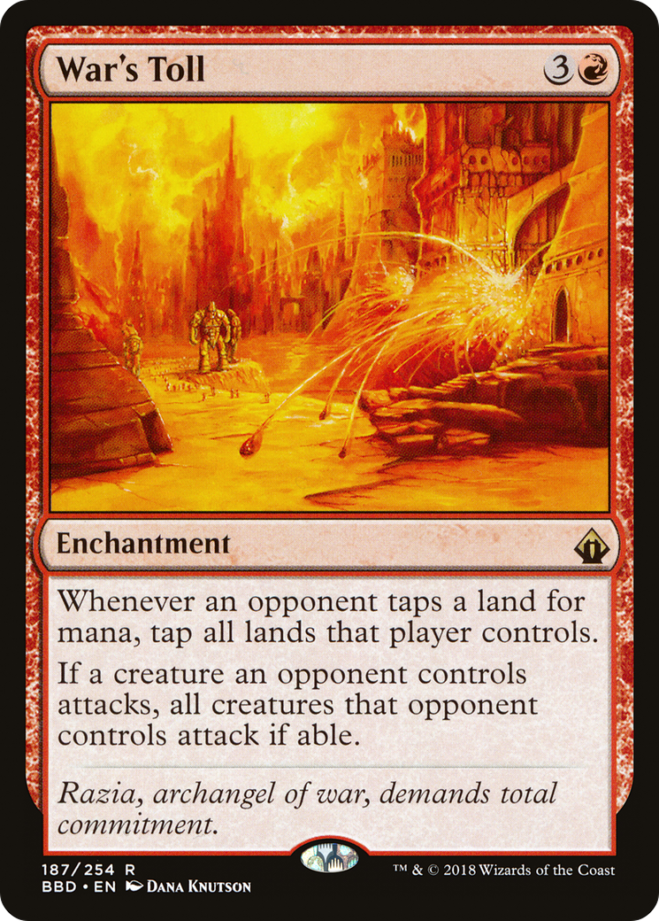 War's Toll (BBD-187) [Battlebond]