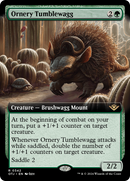 Ornery Tumblewagg (OTJ-342) [Outlaws of Thunder Junction]: (Extended Art)
